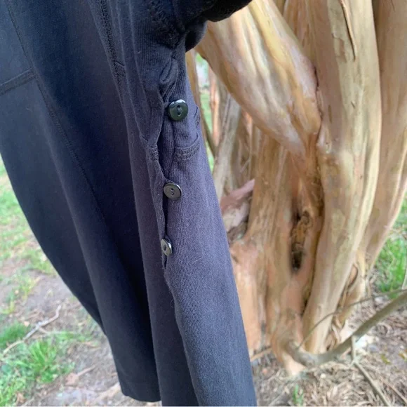 Free People Beach Don’t Look Back Mini Dress in Black - Picture 6 of 10